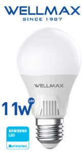 Wellmax LED A Bulb, Ballet Series, 11W