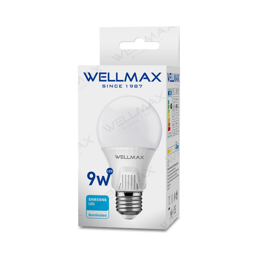 Wellmax LED A Bulb, Ballet Series, 9W