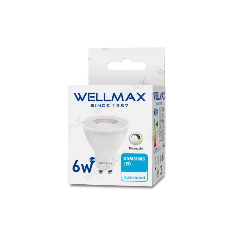 Wellmax Spotlight, Dimmable GU10, 7W