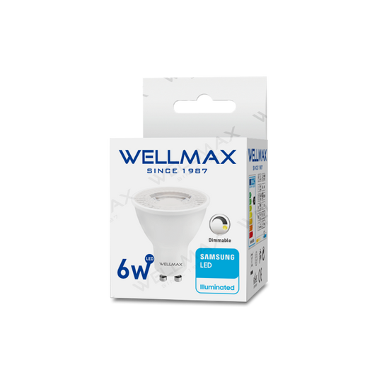 Wellmax Spotlight, Dimmable GU10, 7W