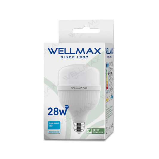 Wellmax LED T Bulb, Ballet Series, 30W