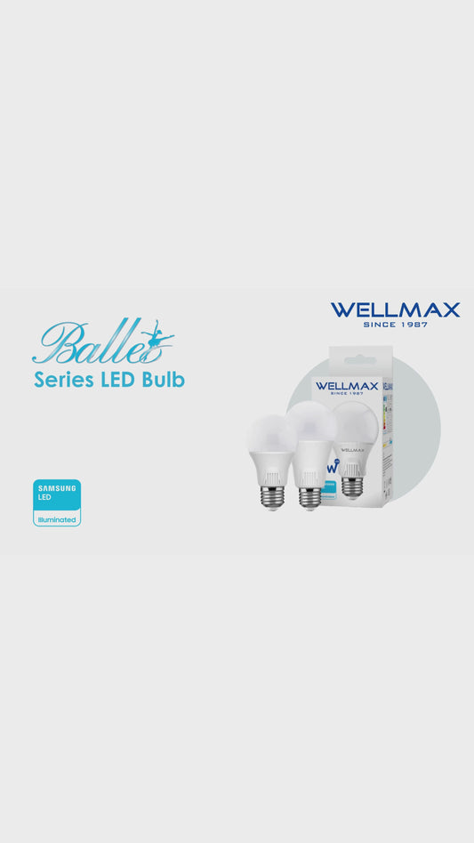 Wellmax LED A Bulb, Ballet Series, 11W